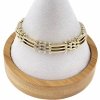 3404 Bransoletka elegancka złota cyrkonie 19cm pozłacana 14k Xuping 